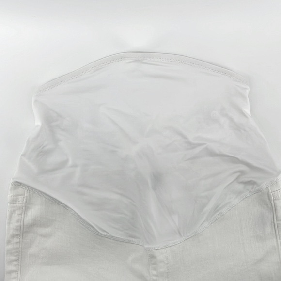 J.Crew Factory White Maternity Jean in Signature Stretch Size 29 - Picture 9 of 12